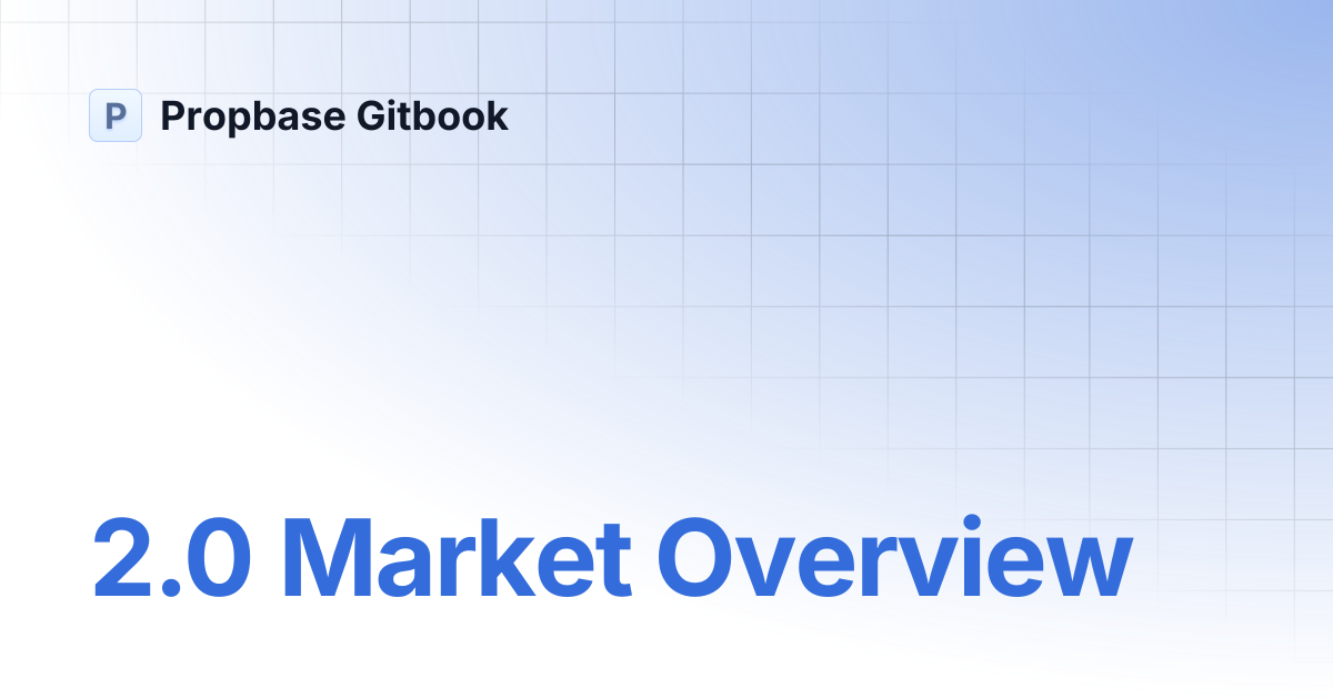 2.0 Market Overview | Propbase Gitbook
